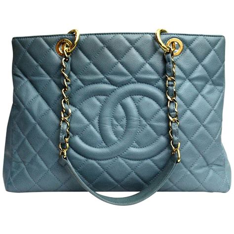 chanel gst bag blue|Chanel discontinued bags.